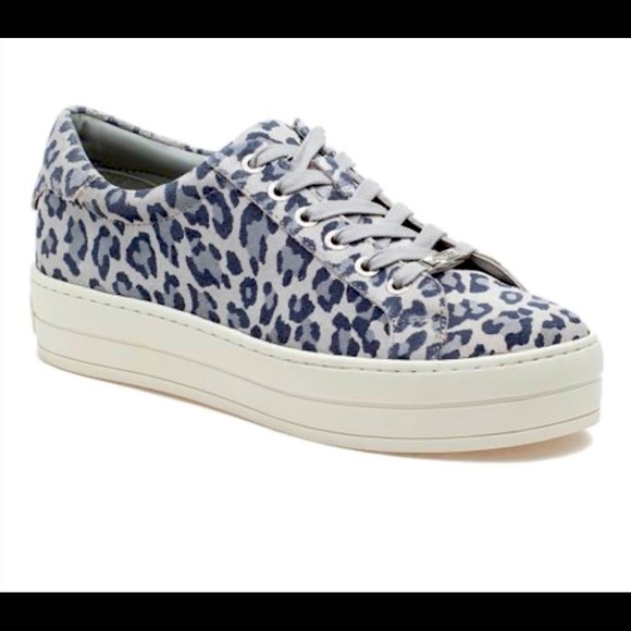 J/SLIDES Shoes - J/Slides Hilton Platform Sneakers in suede